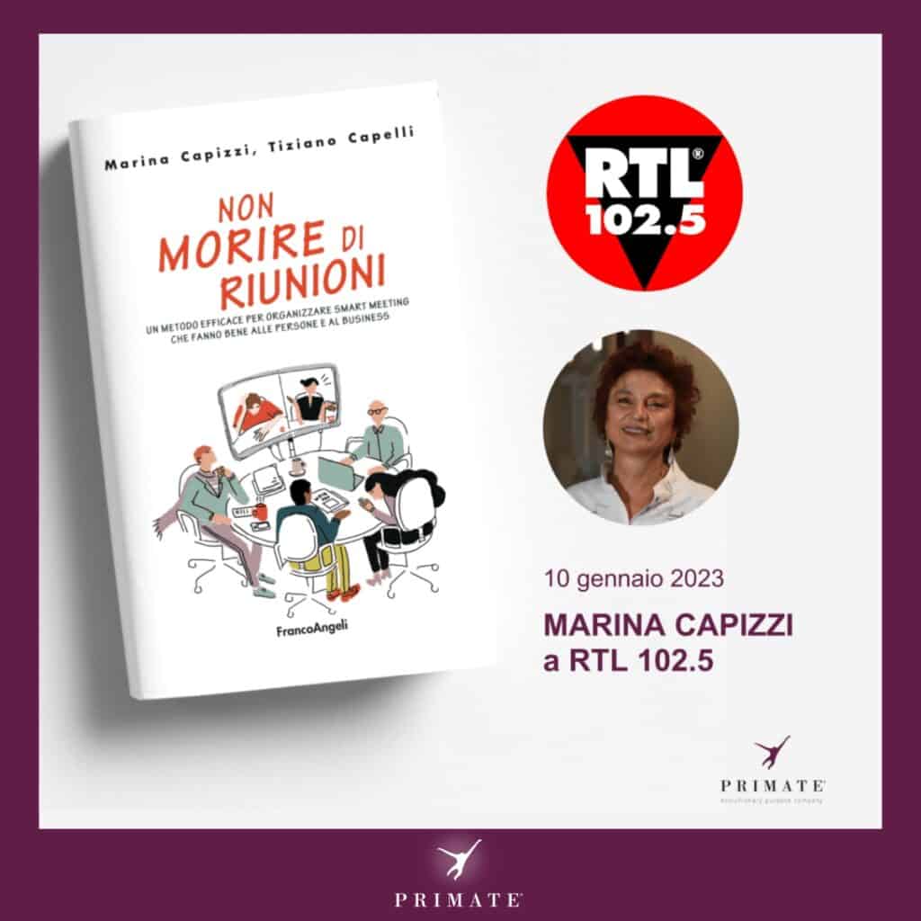 RTL 102.5 – Strategie organizzative – Marina Capizzi