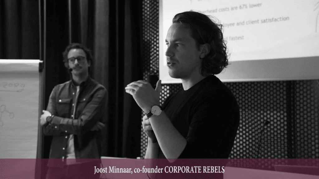 30/11/2019 – PRIMATE ospita Joost Minnaar e Pim De Morree, founder di CORPORATE REBELS