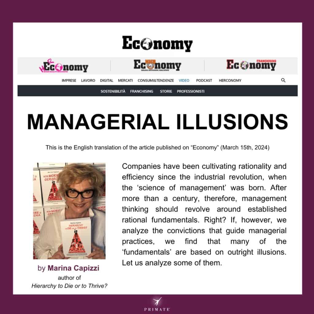 MANAGERIAL ILLUSIONS