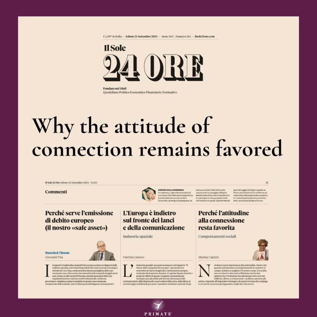Why the attitude of connection remains favored
