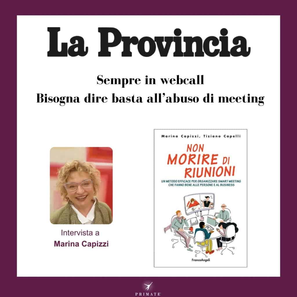 Sempre in webcall. Bisogna dire basta all’abuso di meeting