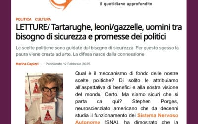 Tartarughe, leoni/gazzelle, uomini tra bisogno di sicurezza e promesse dei politici
