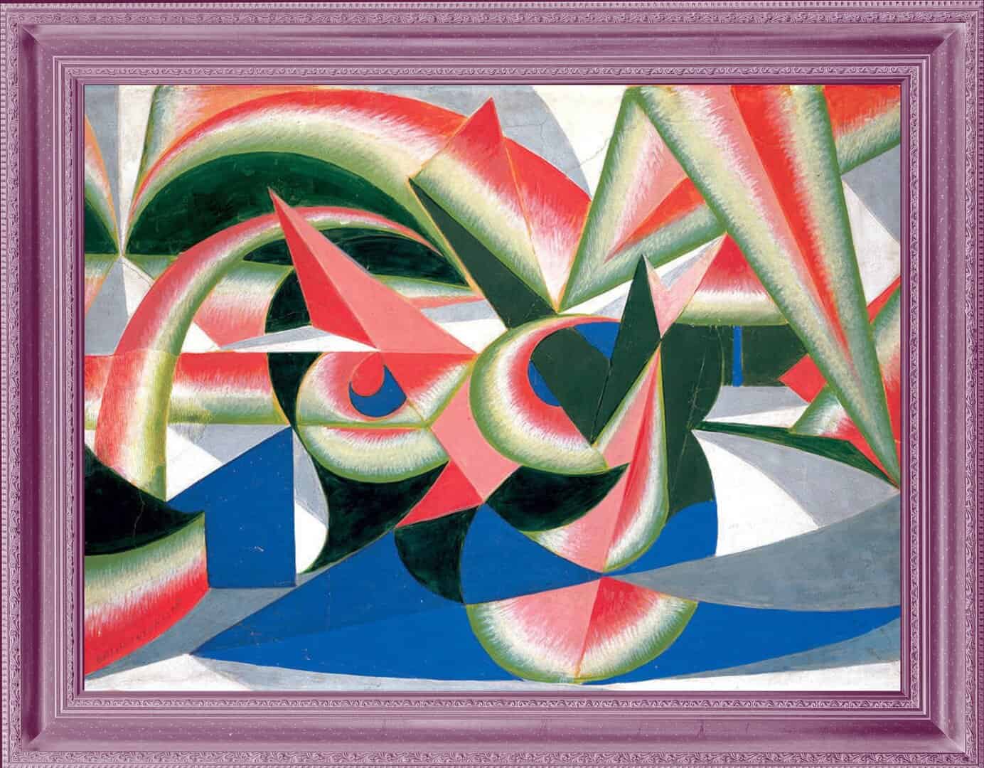 PRIMATE Newsletter Giacomo Balla Forze di Paesaggio - Cocomero 1918
