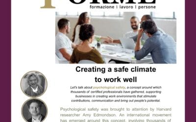 Creating a safe climate to work well