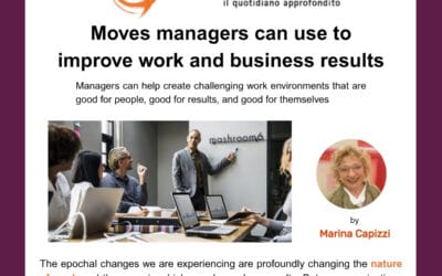 Moves managers can use to improve work and business results
