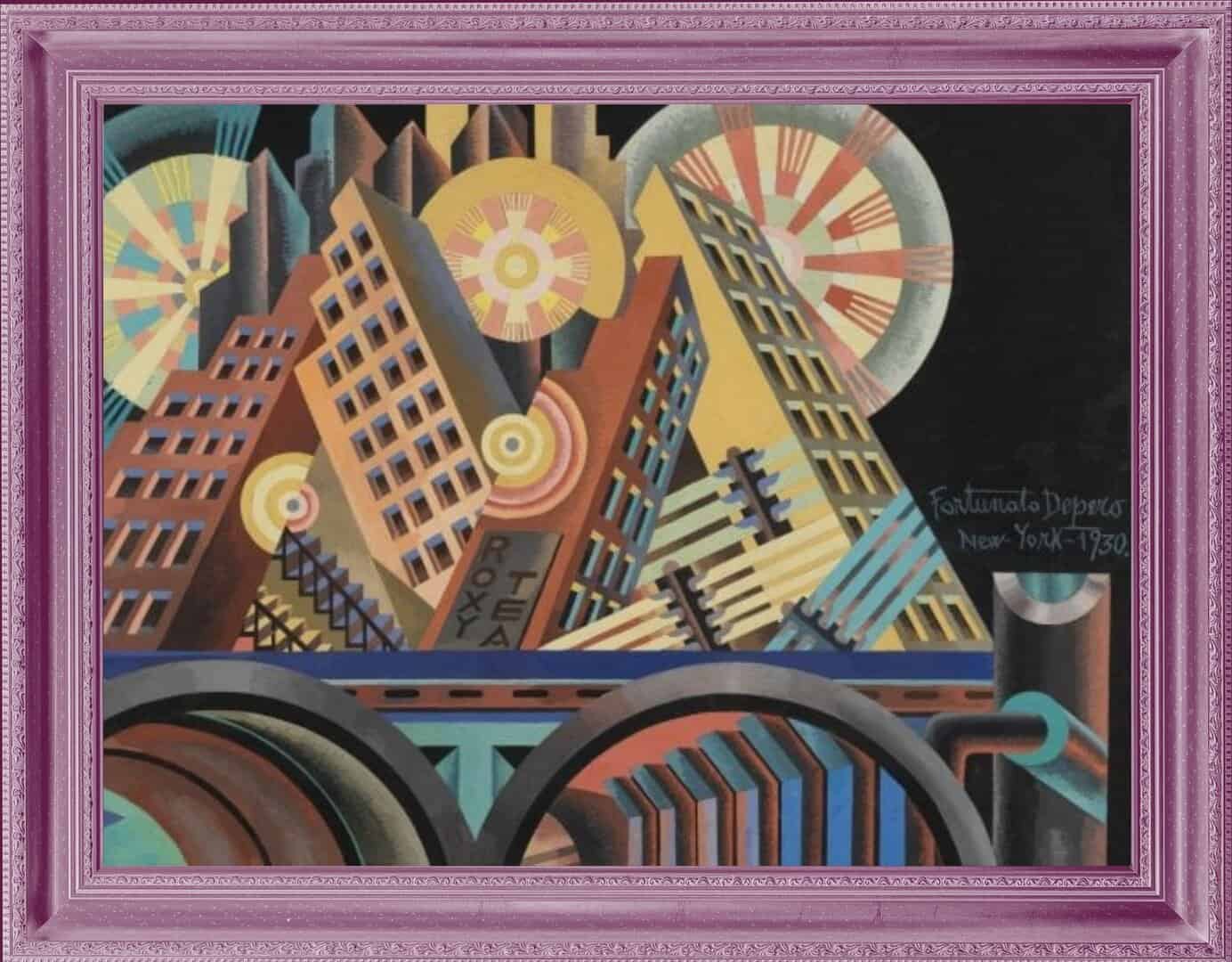 PRIMATE Newsletter Fortunato Depero New York 1930