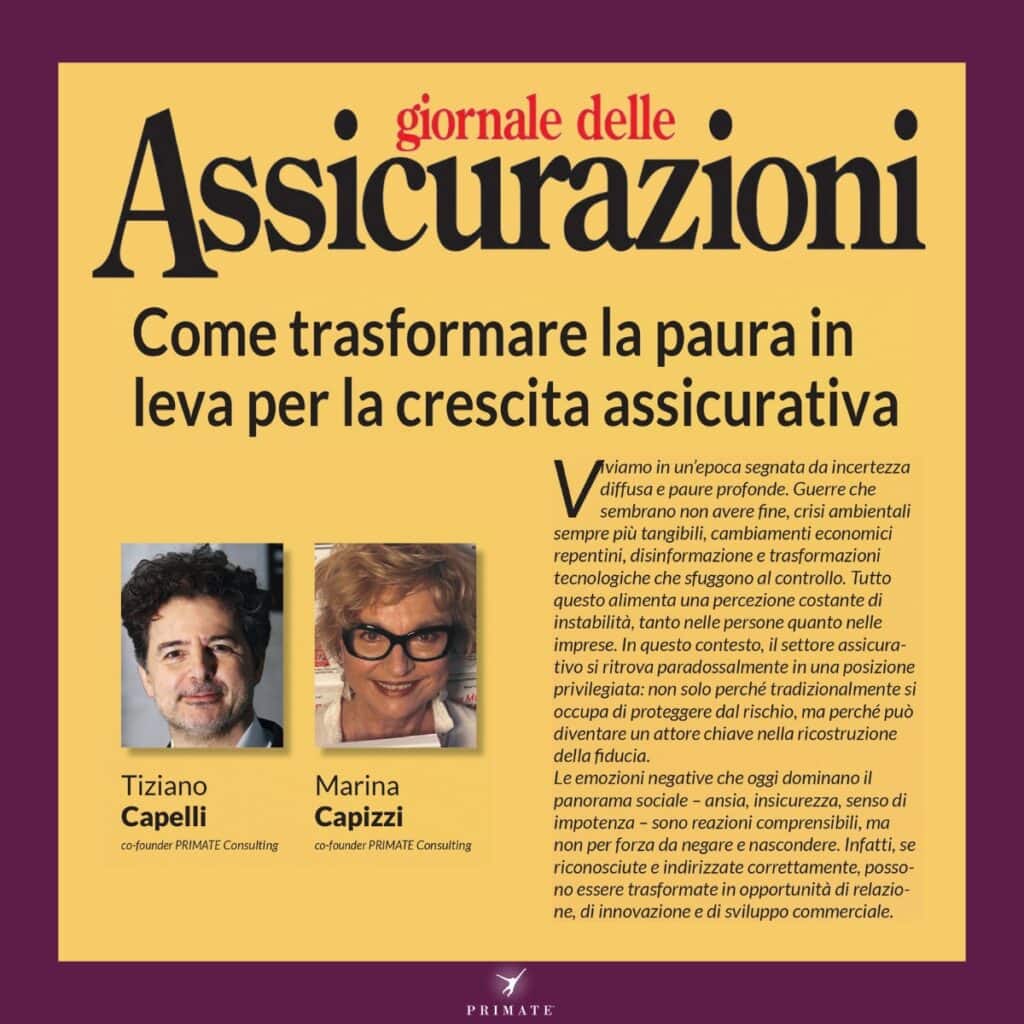 Come trasformare la paura in leva per la crescita assicurativa