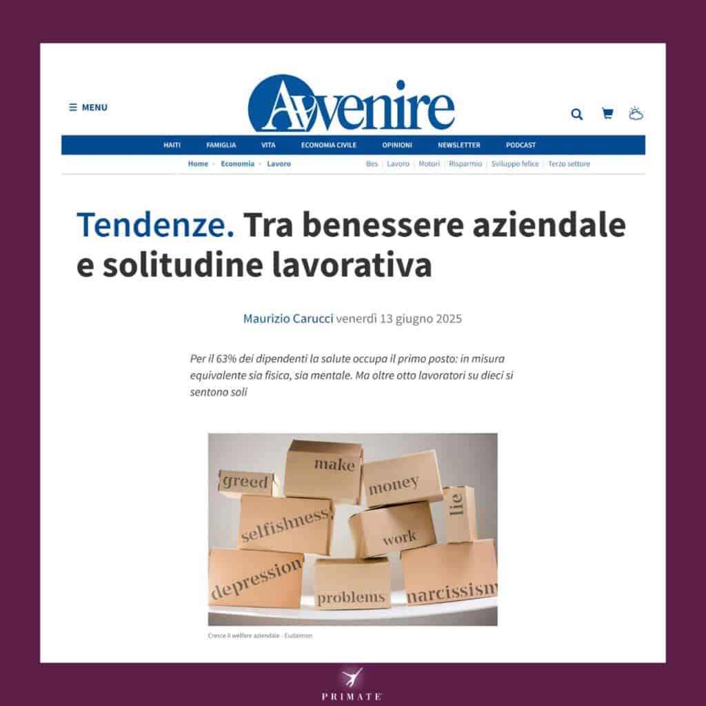 Tra benessere aziendale e solitudine lavorativa