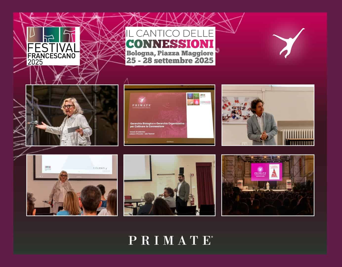 PRIMATE Consulting al Festival Francescano 2025 - Il Cantico delle Connessioni