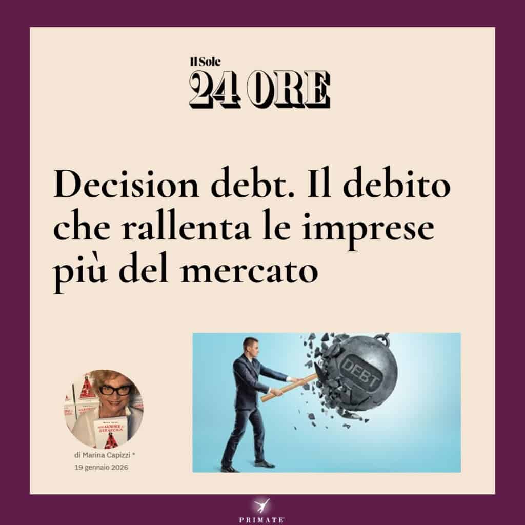 Decision debt. Il debito che rallenta le imprese più del mercato