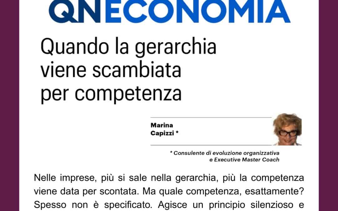 Quando la gerarchia viene scambiata per competenza