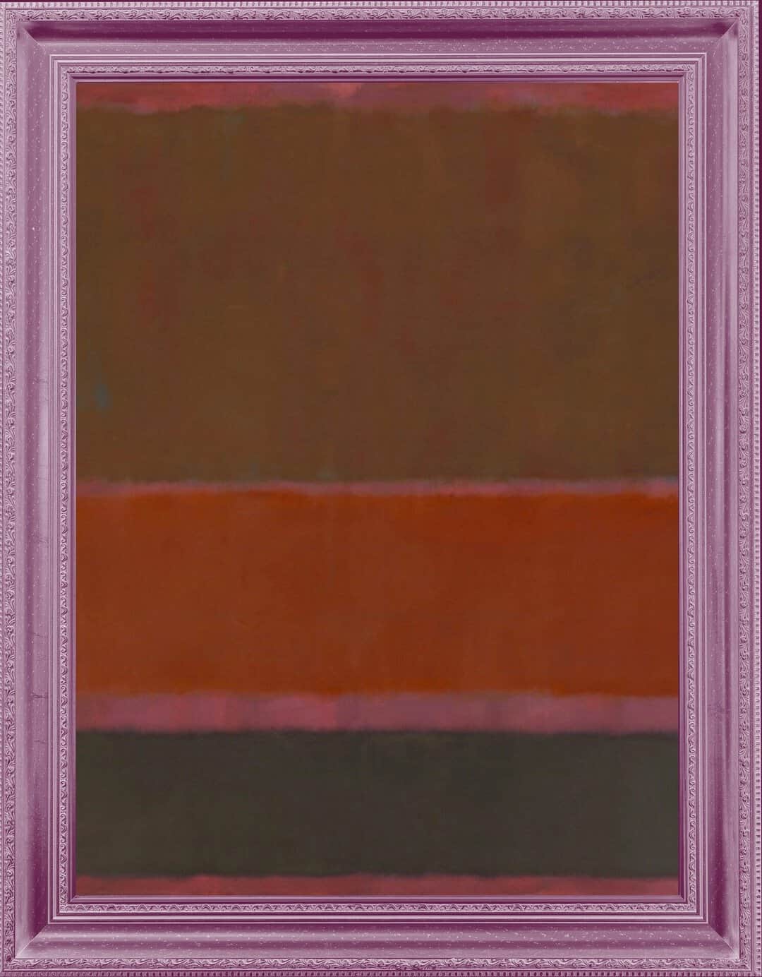 Primate Newsletter – No. 16 (Red, Brown, and Black) – Rothko Mark