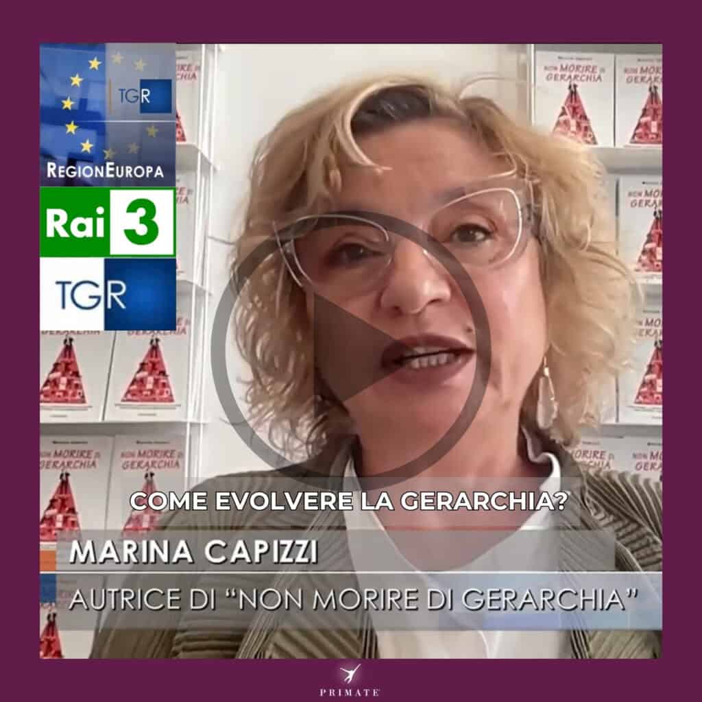RAI TG3 Europa: Intervista a Marina Capizzi – Non Morire di Gerarchia