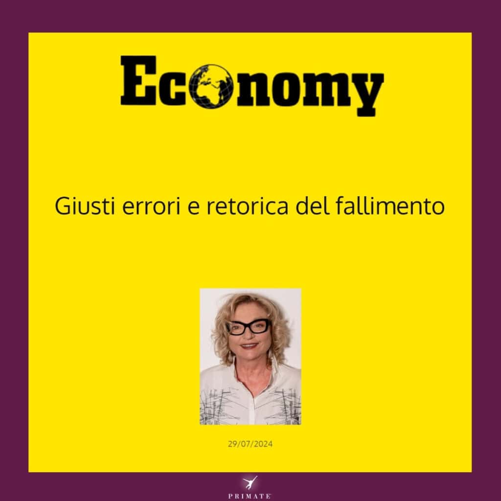 Giusti errori e retorica del fallimento
