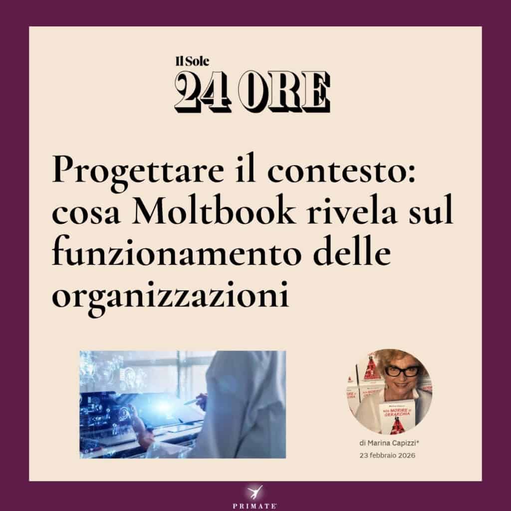 Progettare il contesto: cosa Moltbook rivela sul funzionamento delle organizzazioni