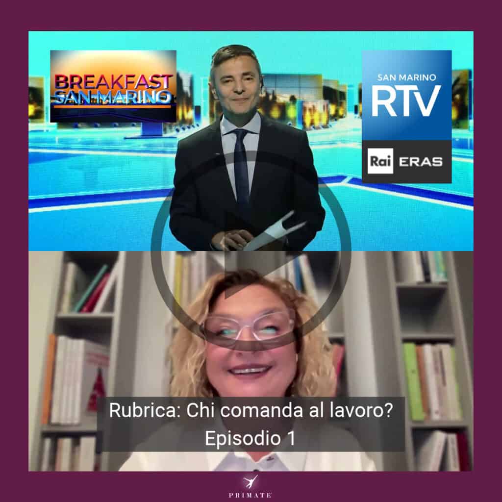 Marina Capizzi per RAI RTV San Marino – Chi comanda al lavoro? – Episodio 1